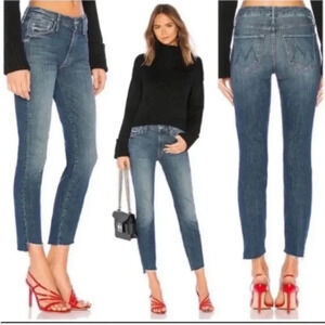 MOTHER Women's Skinny Jeans - Blue